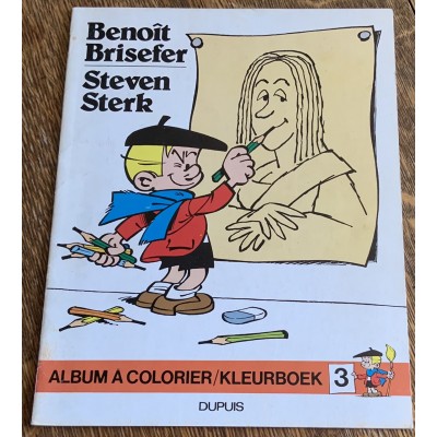 Benoit Brisefer Album a colorier/Kleurboek NO3 De Peyo|Steven Sterk